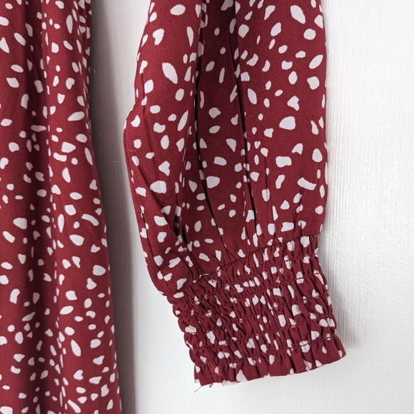 NWT Simons Polka Dot Dress Size XS - Picture 6 of 8
